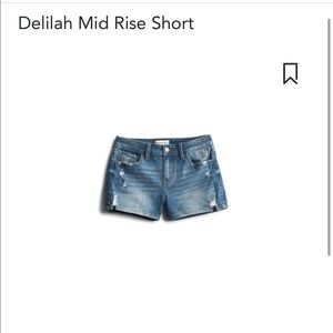 Delilah Mid Rise Shorts